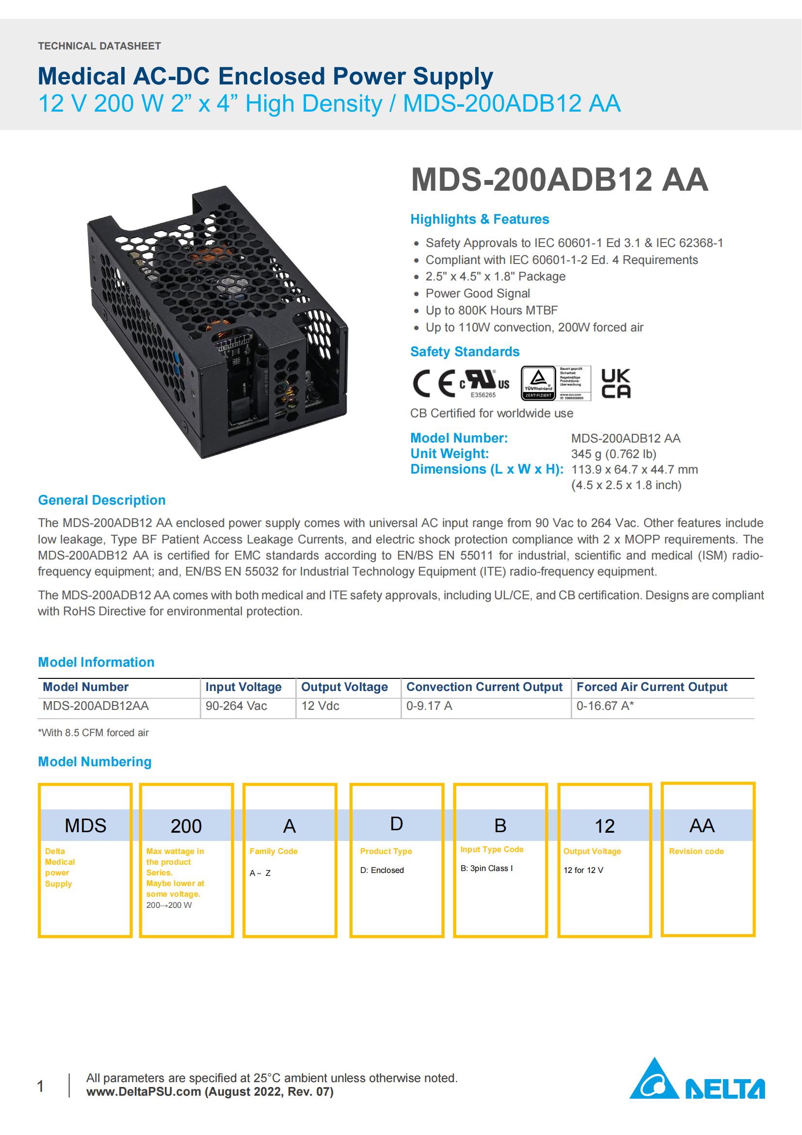 Datasheet_MDS-200ADB12 AA